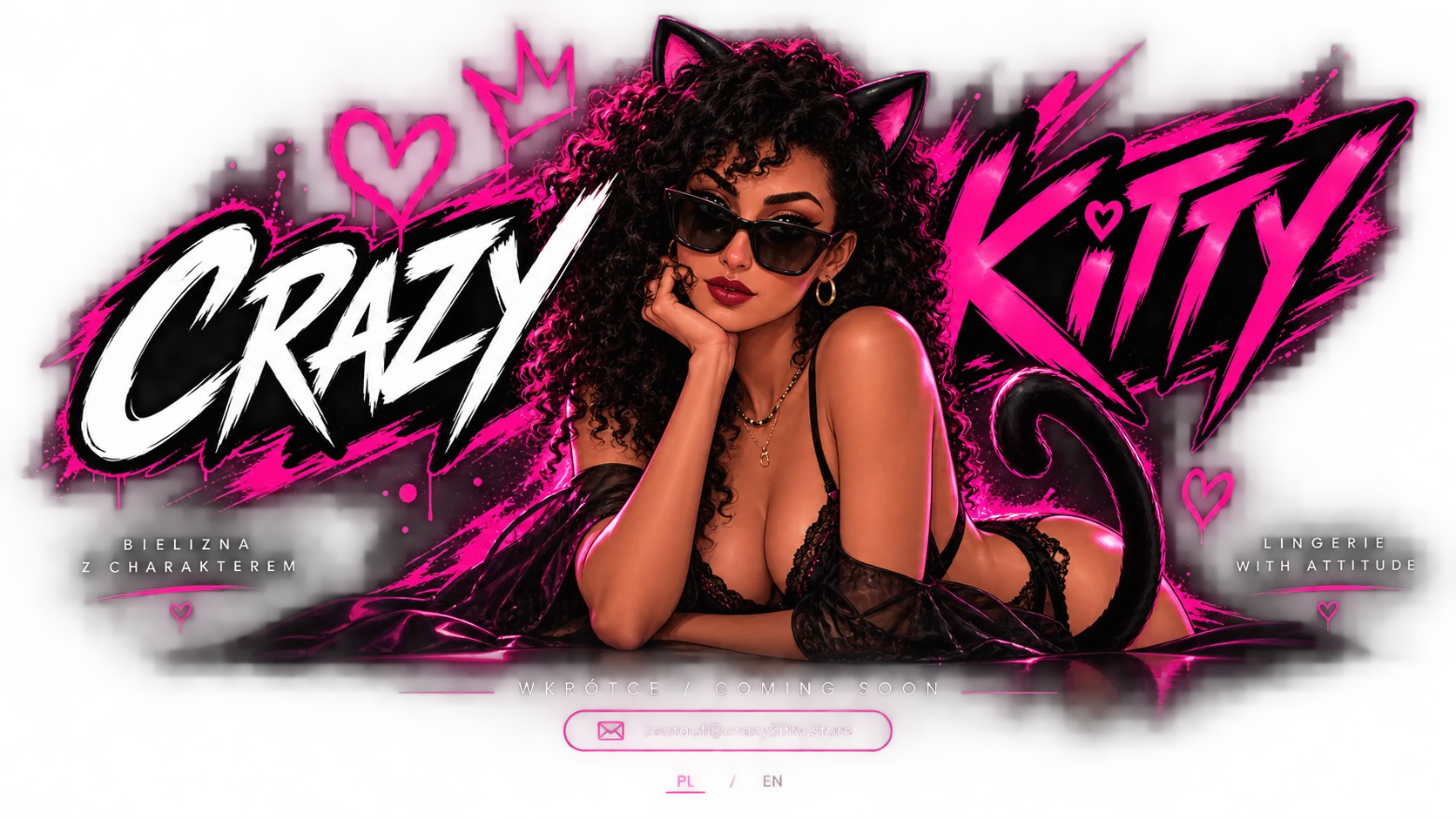 Crazy Kitty — ilustracja marki